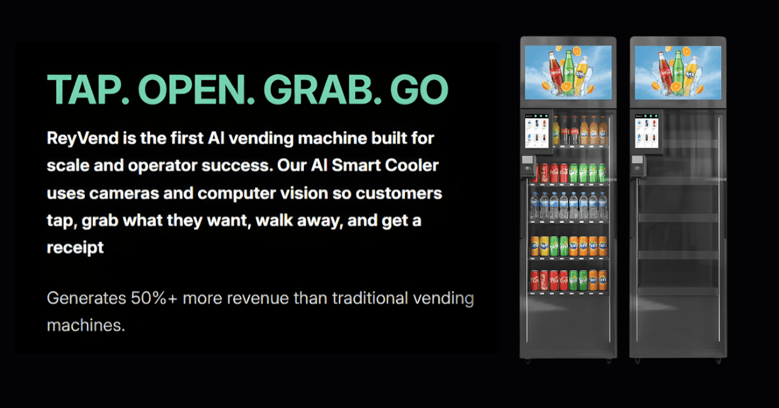 ReyVend's AI-powered vending machines