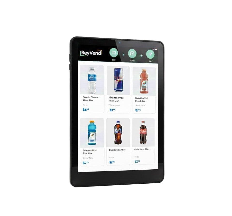 ReyVend-smart-fridge-tablet-for-product-images-and-pricing