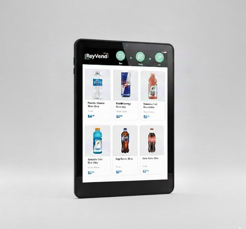 ReyVend-smart-fridge-tablet-for-product-images-and-pricing