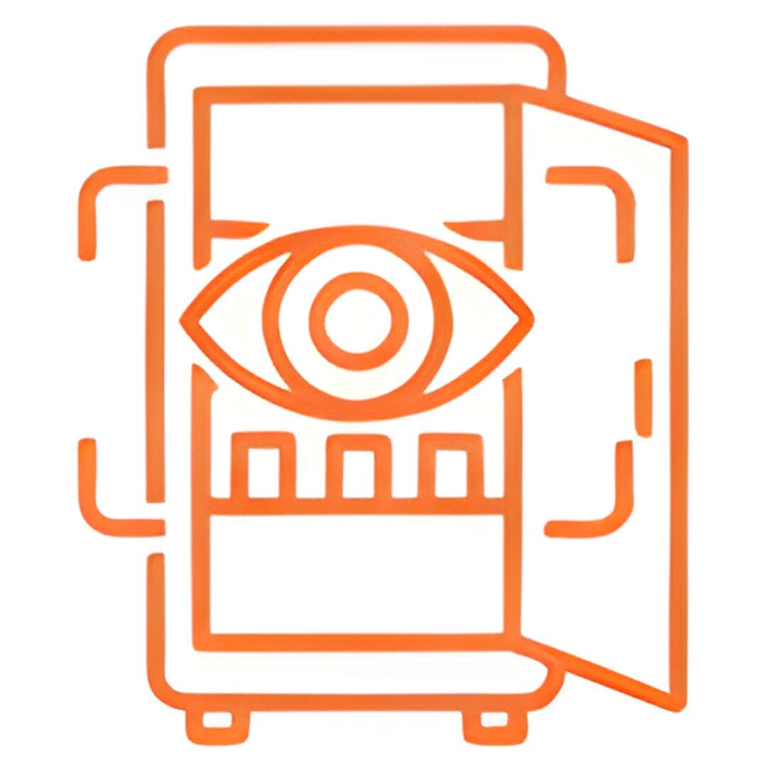 Icon representing AI Smart Vending Machine technology.