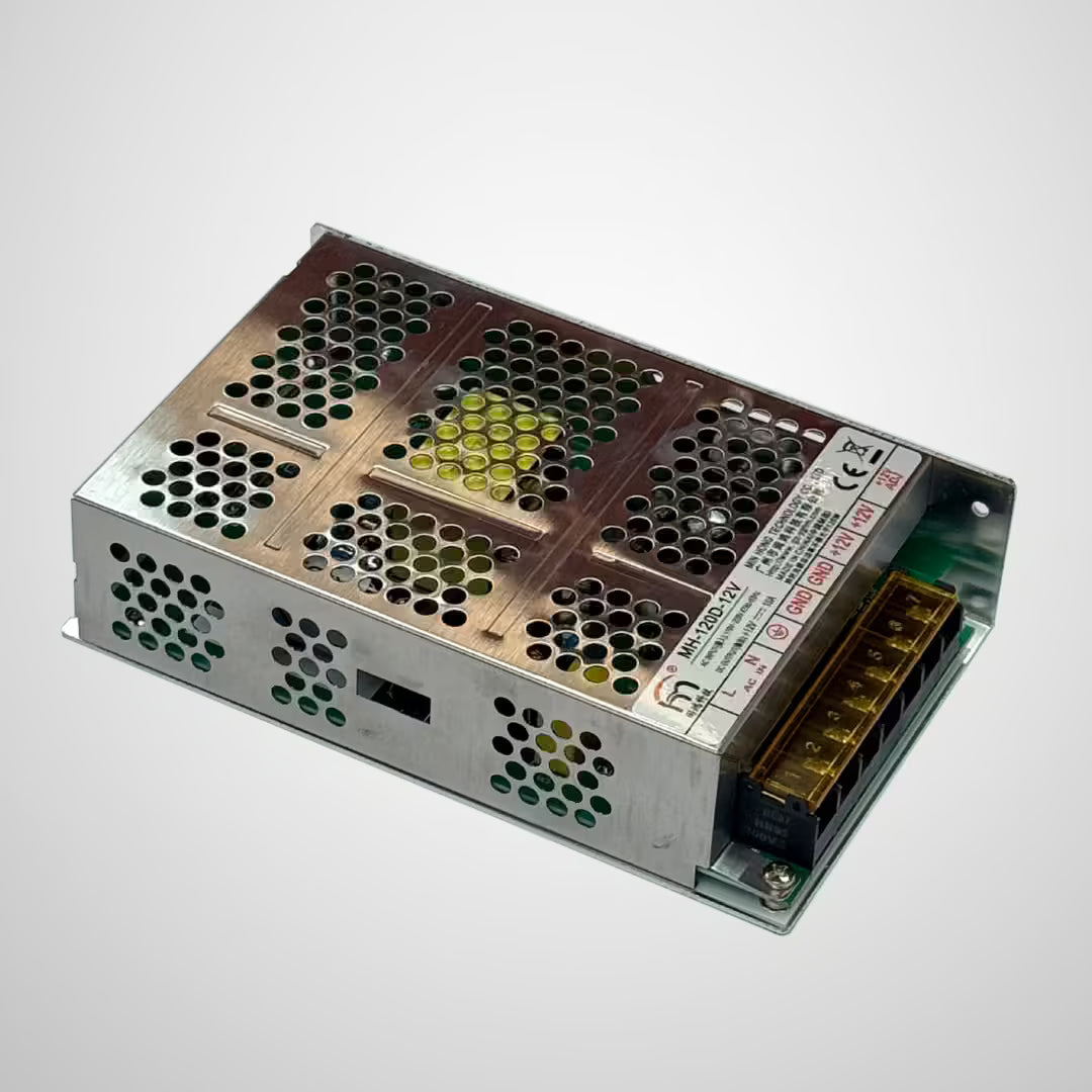 5V power supply unit for ReyVend AI Smart Cooler providing stable power to computer vision and vending system components