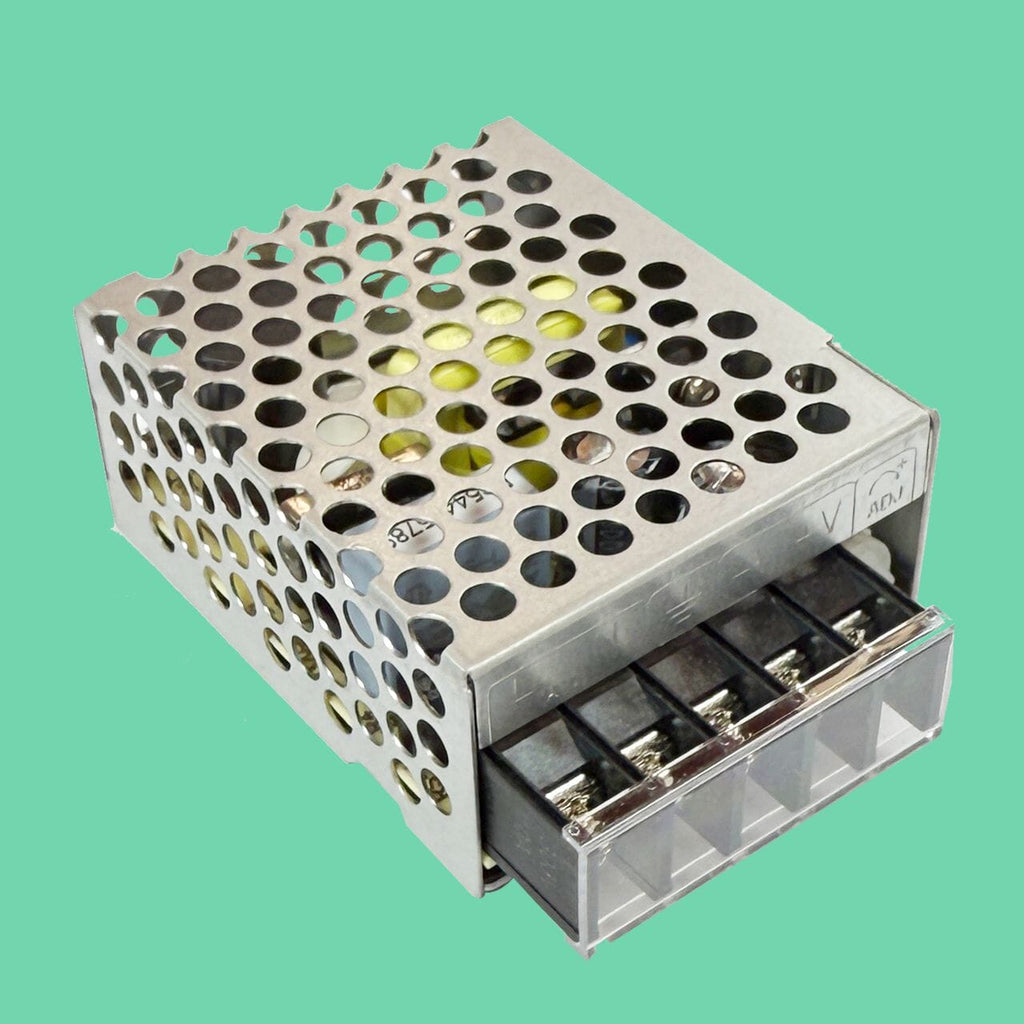 5V power supply unit for ReyVend AI Smart Cooler providing stable power to computer vision and vending system components