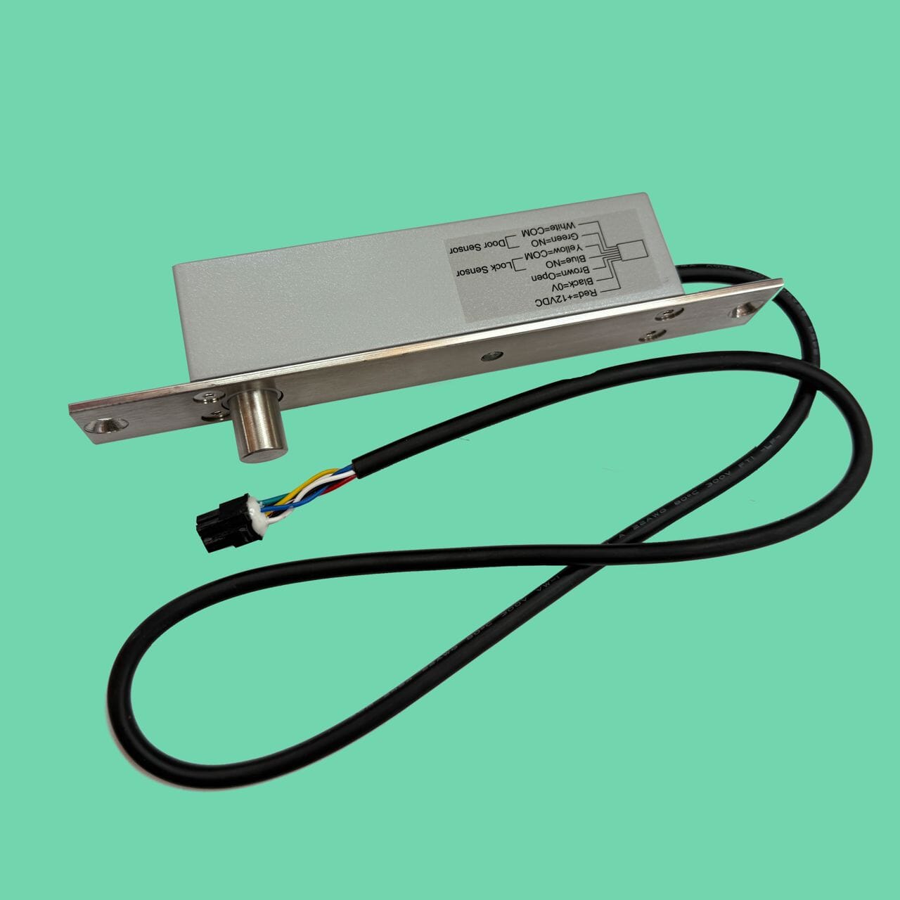 Electronic smart door lock for ReyVend AI Smart Cooler enabling secure automatic door control for vending operations